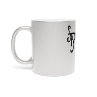 Metallic Stay Positive Mug (Silver)