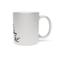 Metallic Stay Positive Mug (Silver)