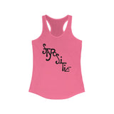 Women's Stay Positive Tank - Black Logo