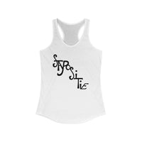 Women's Stay Positive Tank - Black Logo